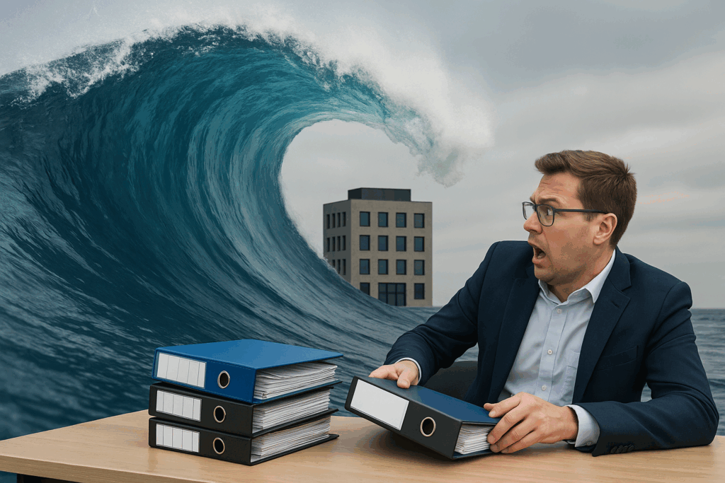 Der GoBD-Tsunami rollt an.